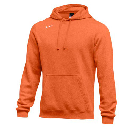 orange nike hoodie